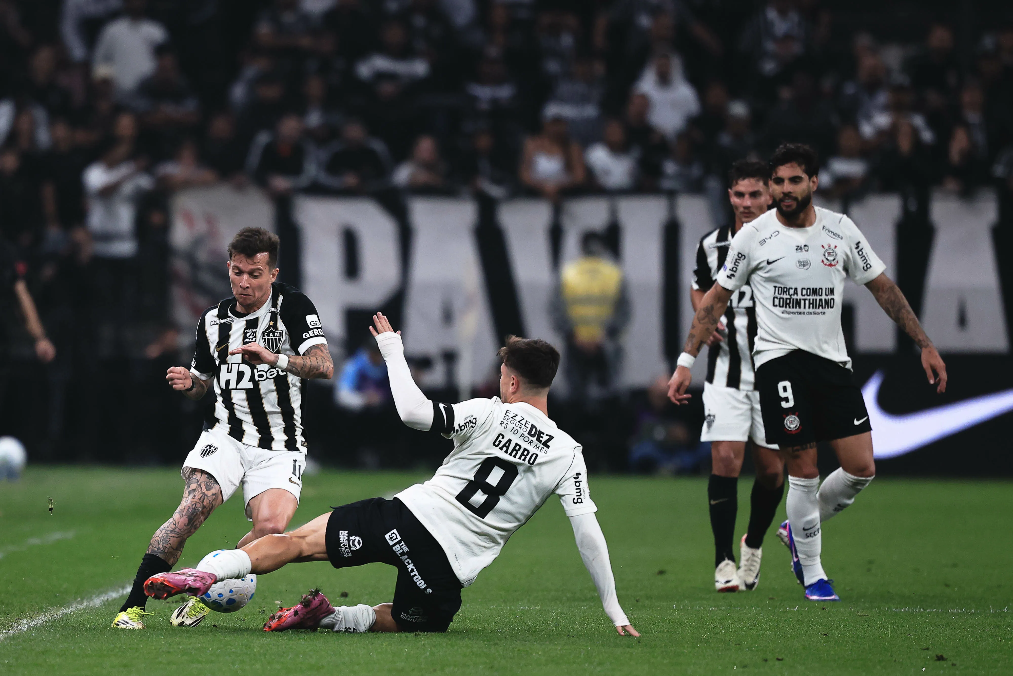 Corinthians x Atlético-MG. Foto: Ettore Chiereguini/AGIF