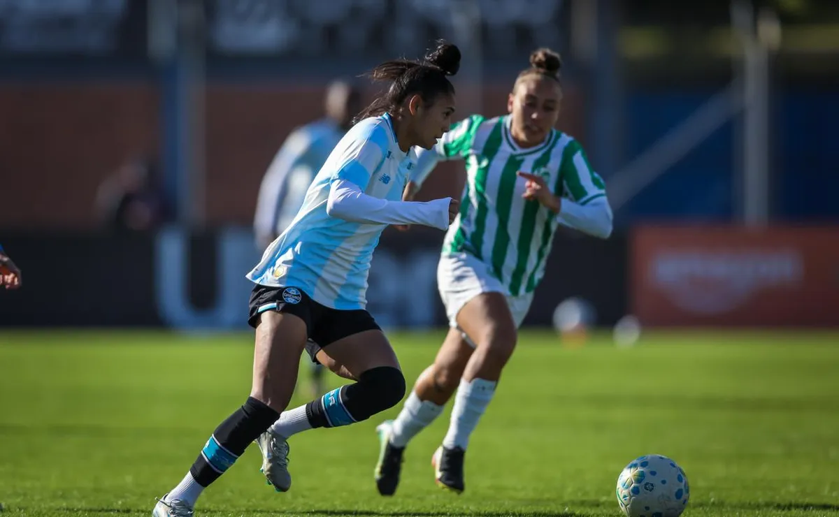 Grêmio busca empate no fim contra o Juventude pelo Brasileirão Feminino