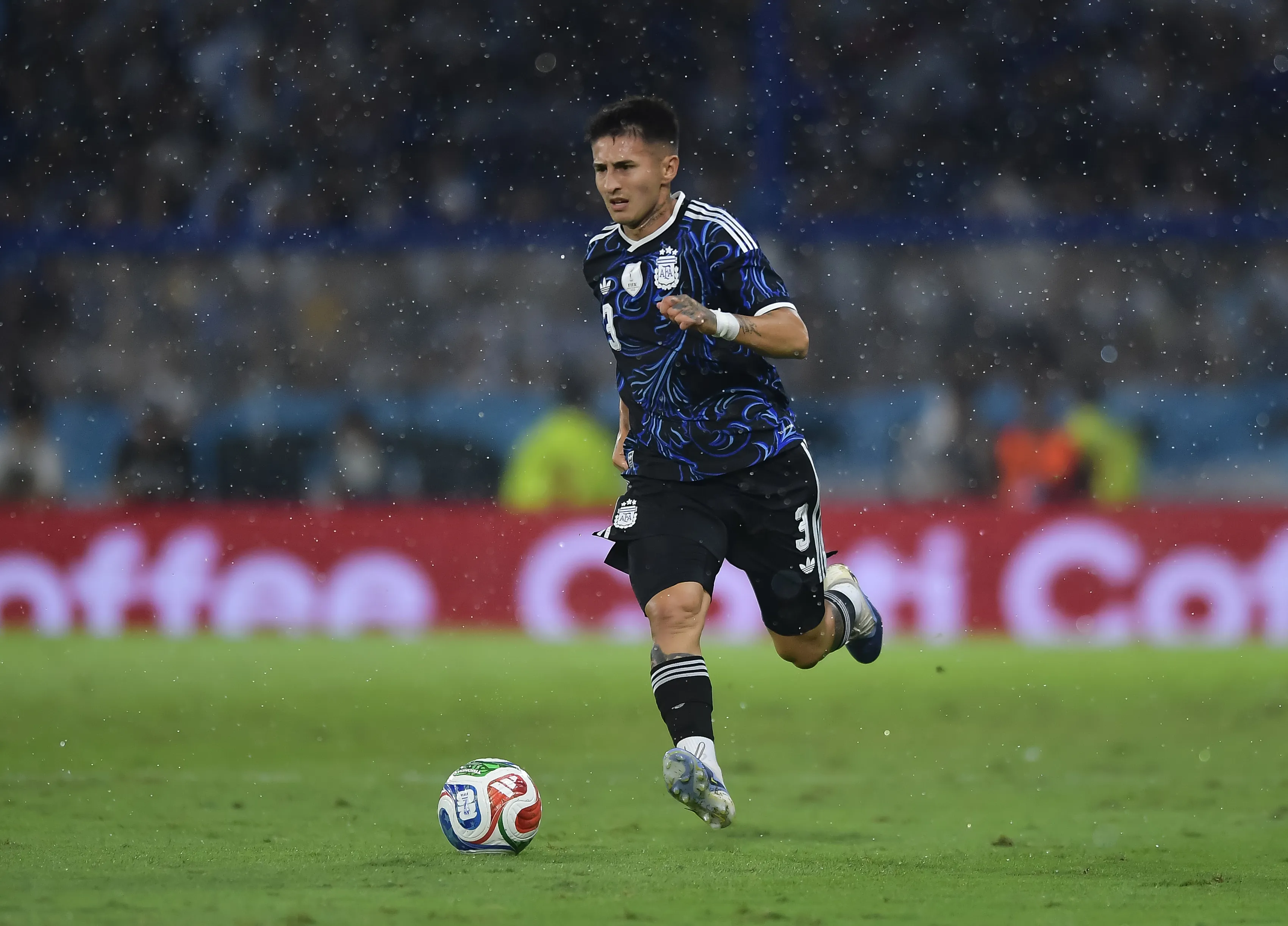 Rojas em jogo pela Argentina. Photo by Marcelo Endelli/Getty Images