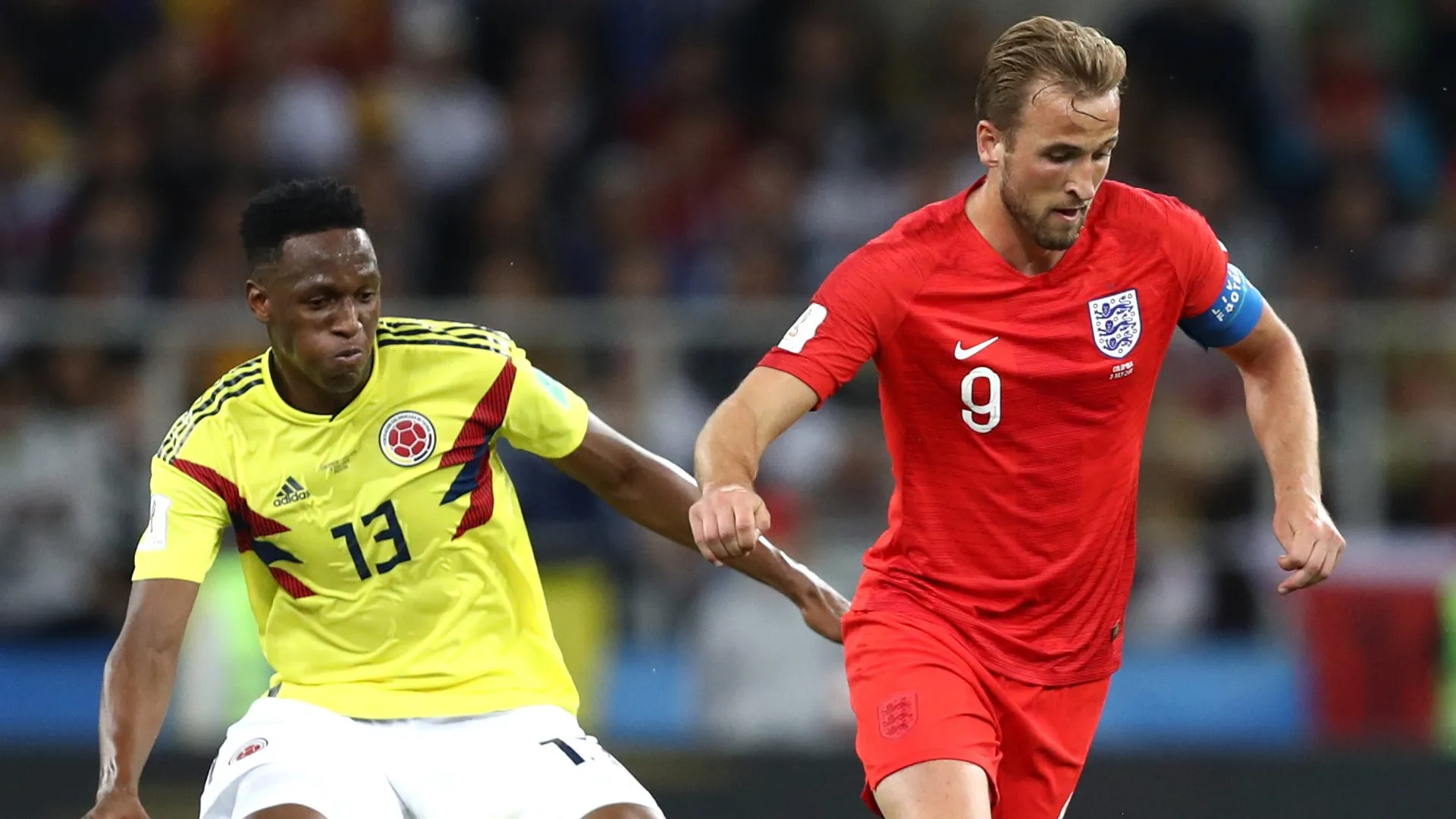 Inglaterra x Colômbia