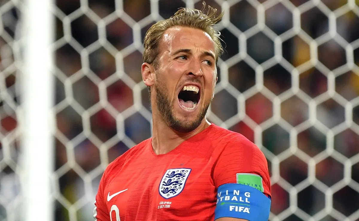 Harry Kane virou símbolo ofensivo da Seleção Inglesa moderna nas últimas Copas do Mundo FIFA