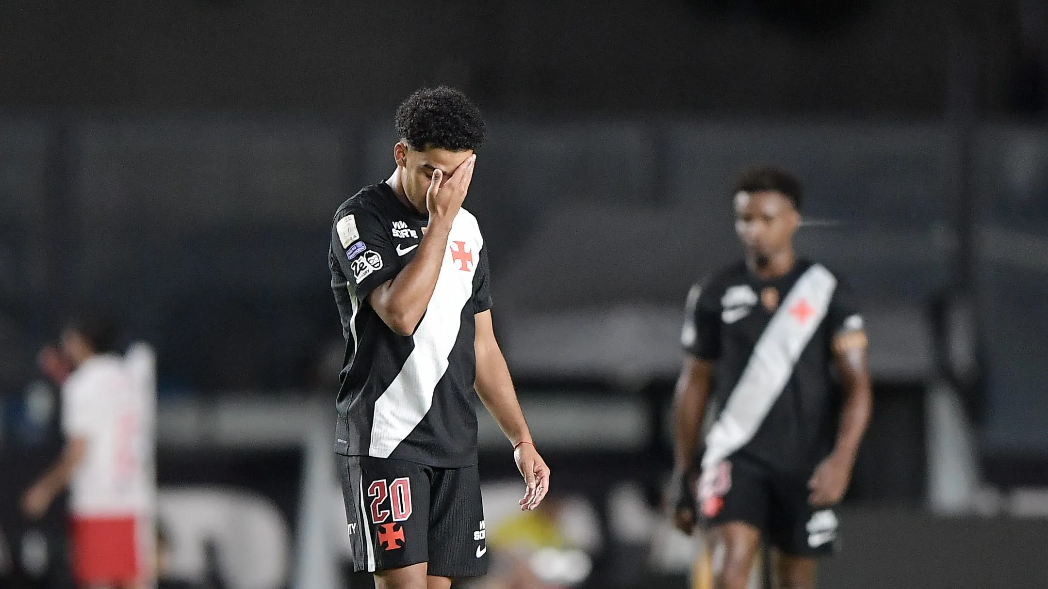 Atacante Brenner durante a partida