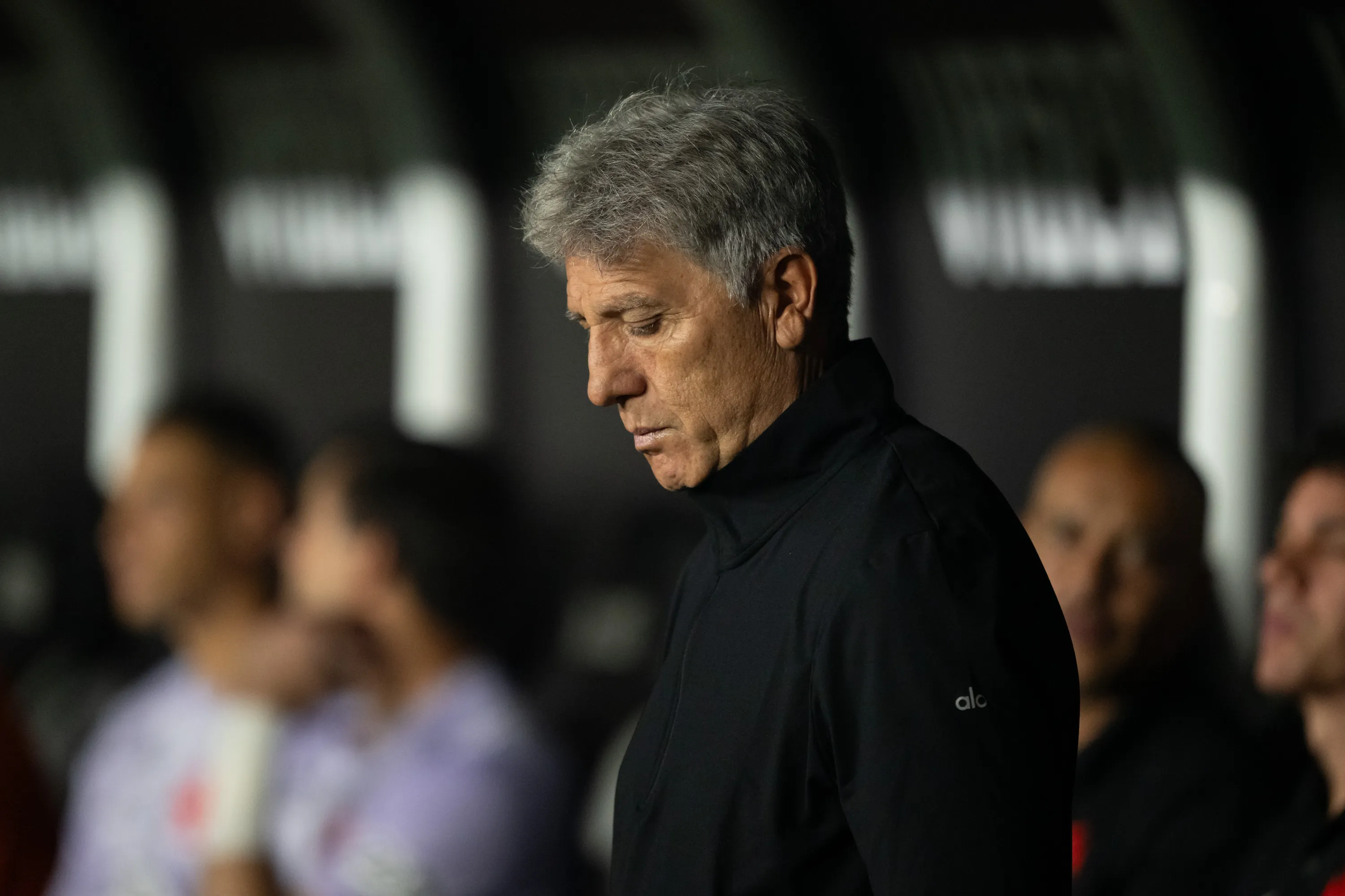 Renato não apareceu na coletiva após derrota para o Bragantino. Foto: Jorge Rodrigues/AGIF