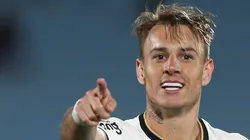 Roger Guedes assistiu a última vitória do Corinthians no estádio.