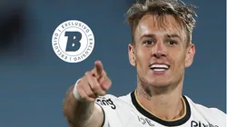 Roger Guedes assistiu a última vitória do Corinthians no estádio.