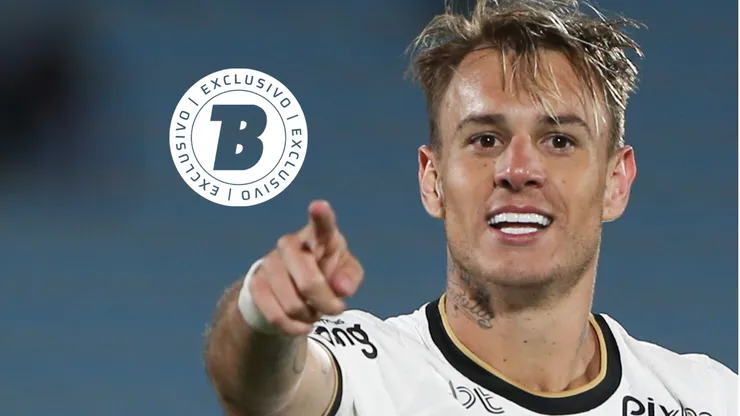 Roger Guedes assistiu a última vitória do Corinthians no estádio.