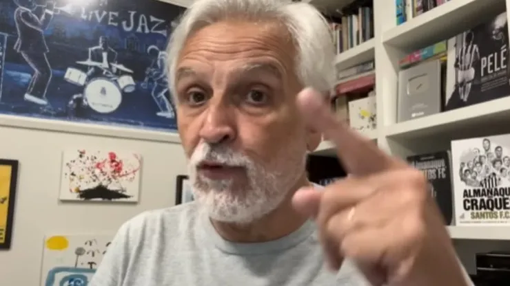 Sormani volta a polemizar e afirma que Neymar está acima de Zico no futebol - Foto: Reprodução/YouTube.