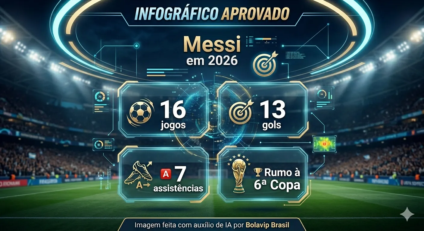 Infográfico Lionel Messi