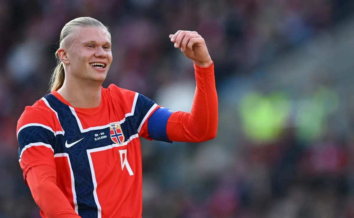 Haaland projeta primeira Copa do Mundo após campanha histórica da Noruega