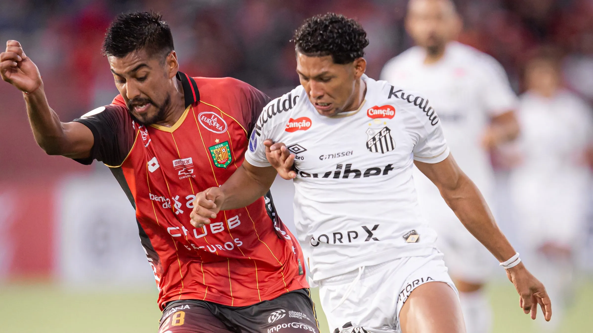 Santos x Deportivo Cuenca. Fotos: Raul Baretta/ Santos FC.