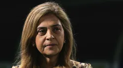 Leila Pereira durante partida contra o São Paulo, na Arena Barueri.