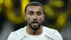 Zakaria Labyad jogador do Corinthians durante partida contra o Atletico-MG no estadio Arena Corinthians pelo campeonato Brasileiro A 2026. Foto: Joisel Amaral/AGIF