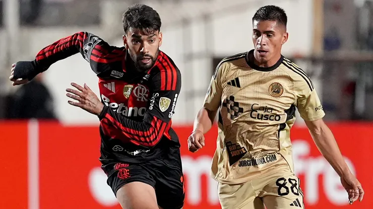 Paquetá contra o Cusco. (Photo by Raul Sifuentes/Getty Images)