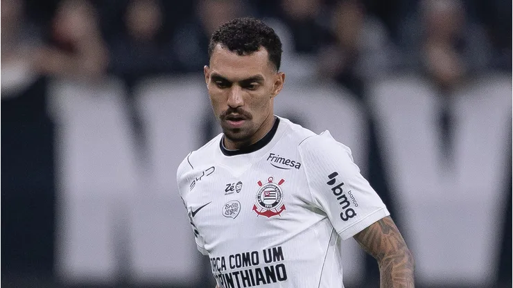 atheuzinho jogador do Corinthians durante partida contra o Atlético-MG. Foto: Ettore Chiereguini/AGIF