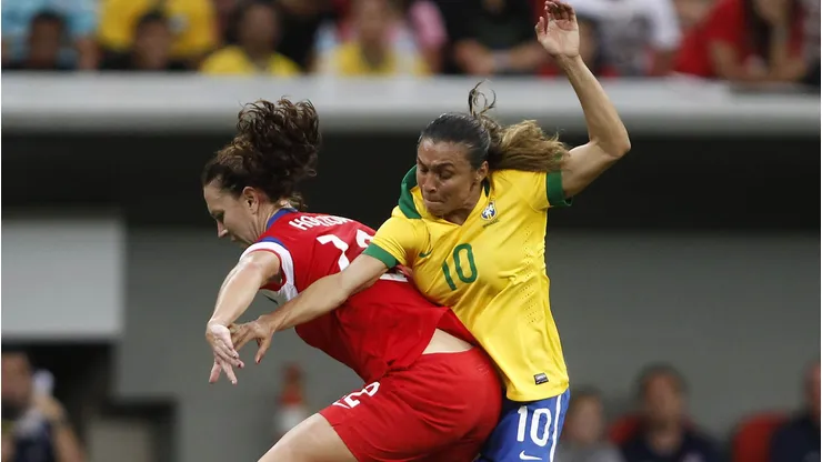 Brasil x Estados Unidos. Foto: Adalberto Marques/AGIF