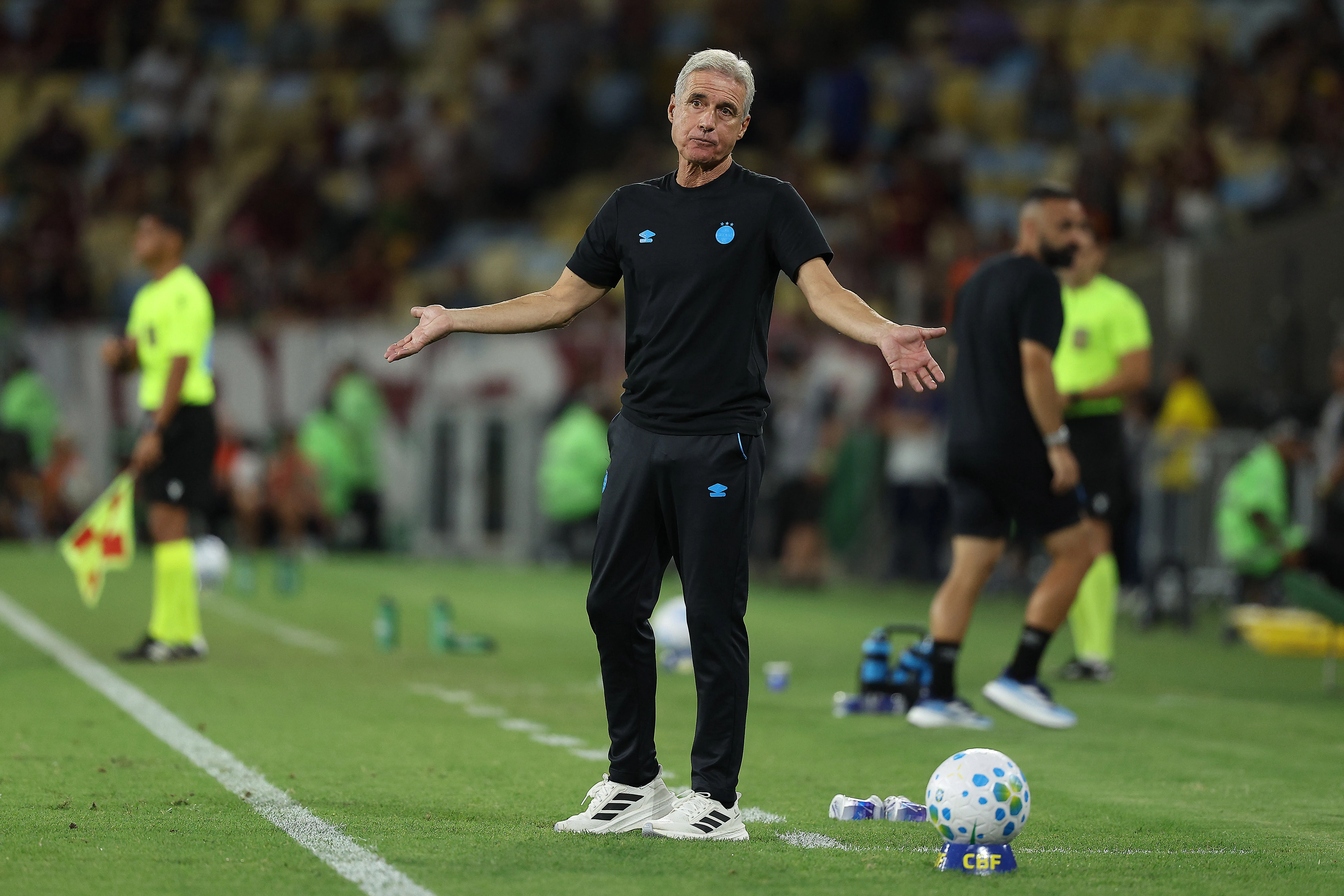 Luís Castro, treinador gremista. (Foto: Wagner Meier/Getty Images)
