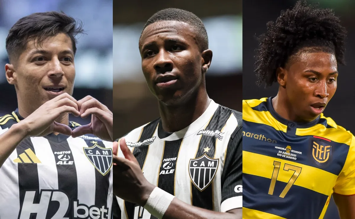 Atlético-MG deve perder quatro jogadores para enfrentar o Vasco após convocações para a Copa do Mundo