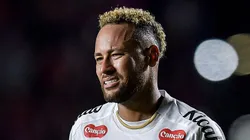 Neymar no Santos. Foto: Marcelo Endelli/Getty Images