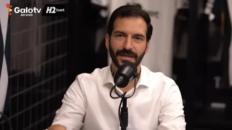 Pedro Daniel - CEO do Atlético-MG durante entrevista na Galo TV