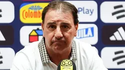 Néstor Lorenzo anunciou a convocação da Colômbia para a Copa do Mundo. Foto: Andres Rot/Getty Images