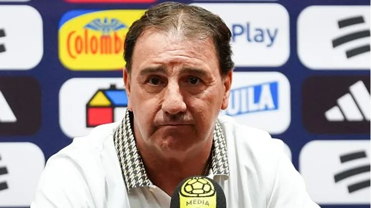 Néstor Lorenzo anunciou a convocação da Colômbia para a Copa do Mundo. Foto: Andres Rot/Getty Images