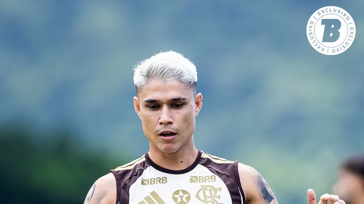 Luiz Araújo jogador do Flamengo durante treinamento no Ninho do Urubu