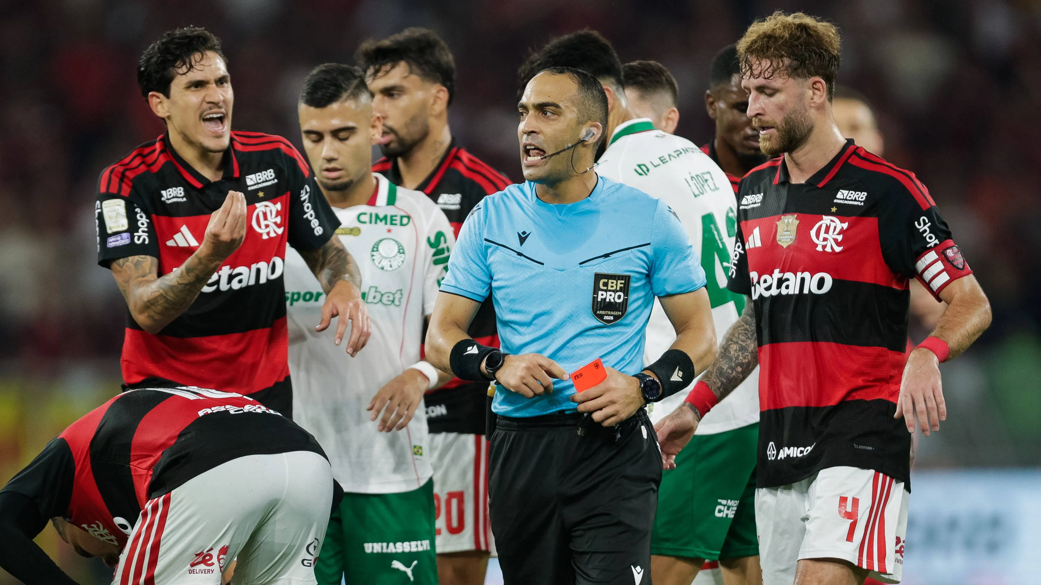 Flamengo x Palmeiras - Foto: IMAGO/ZUMA Press Wire.