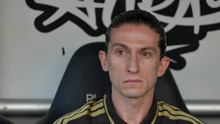 Filipe Luís durante sua passagem pelo Fla.