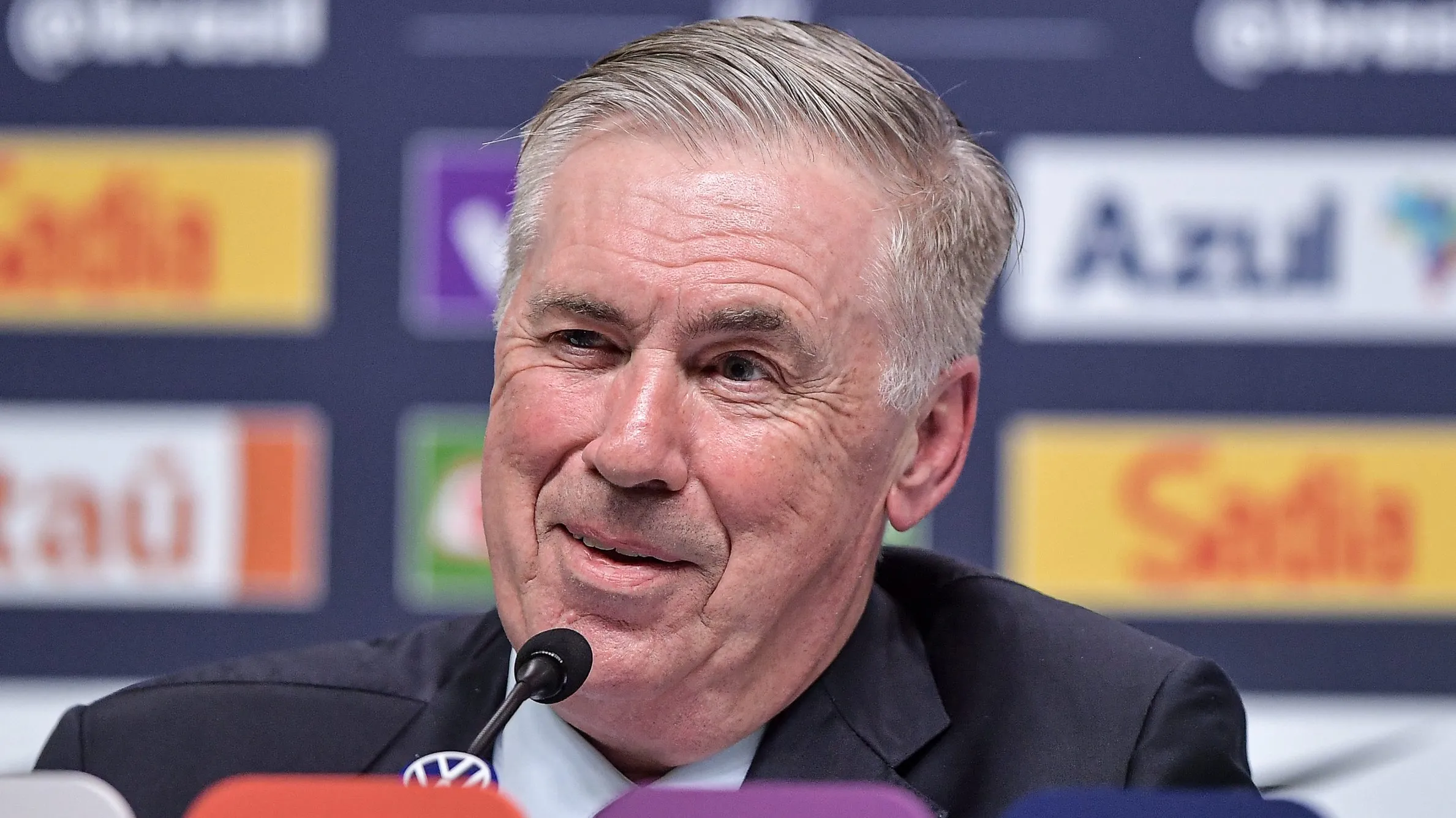Ancelotti na Seleção Brasileira. Foto: Thiago Ribeiro/AGIF