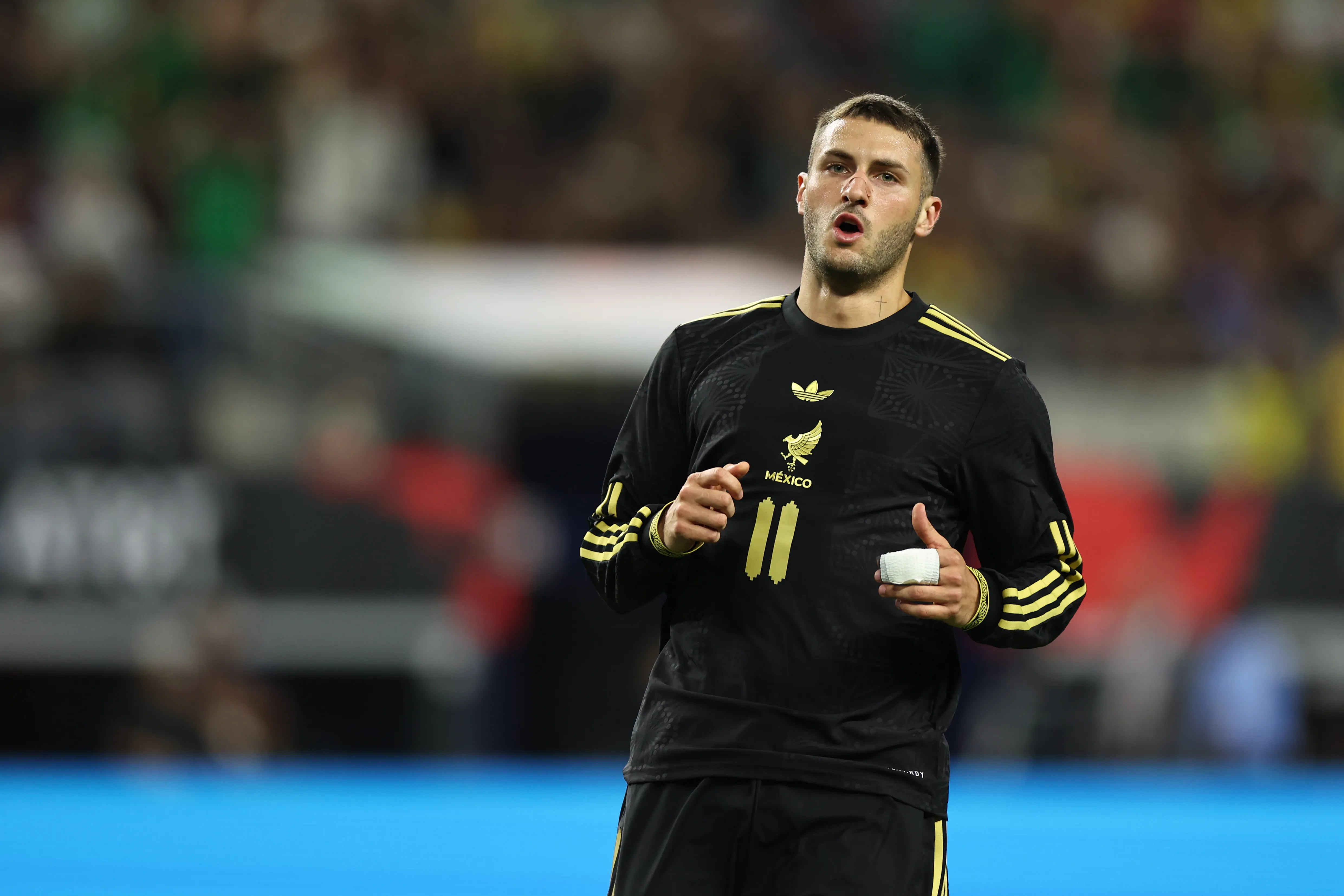 Santiago Giménez - México. Foto: Omar Vega/Getty Images