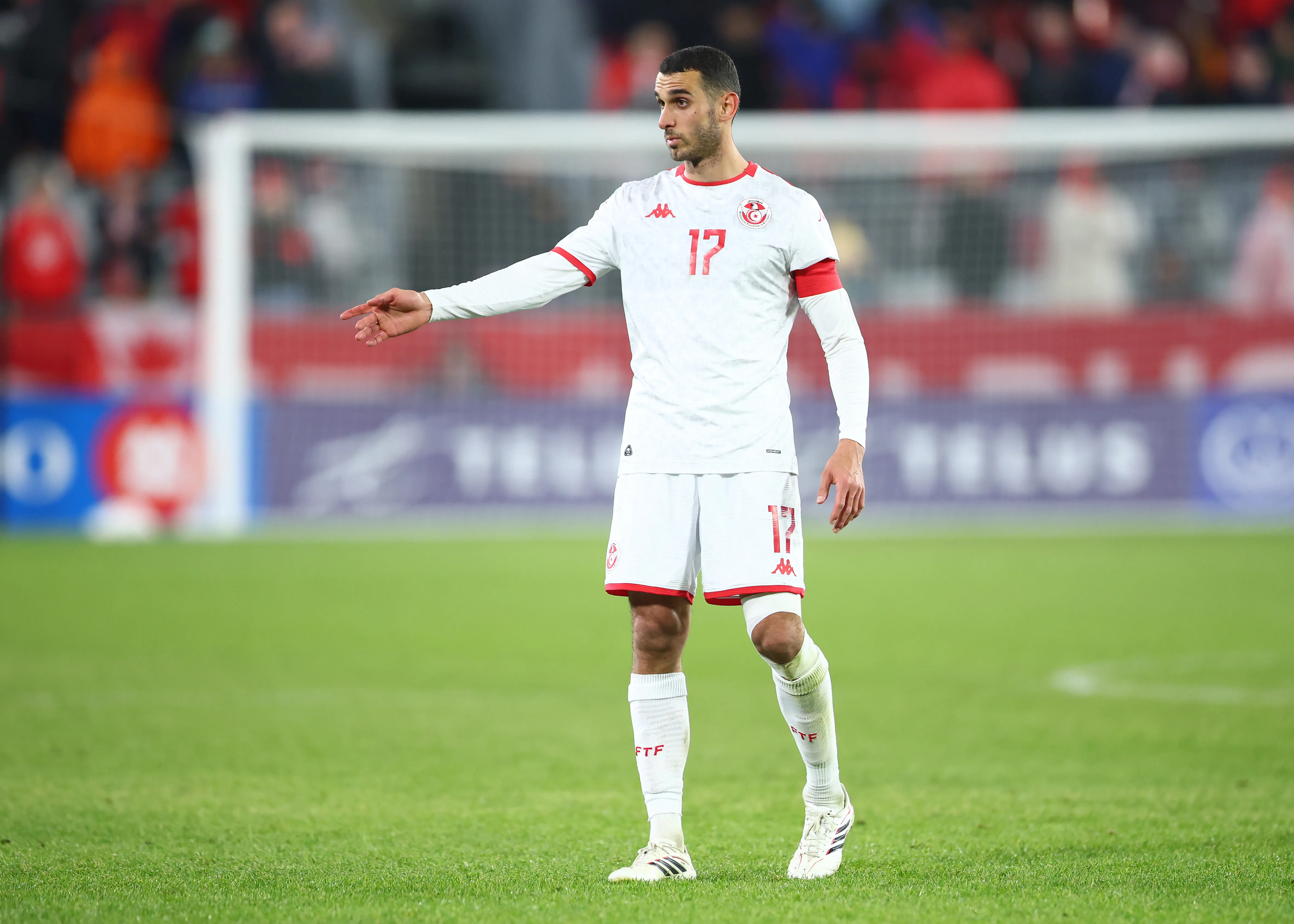 Ellyes Skhiri - Tunísia. Foto: Vaughn Ridley/Getty Images