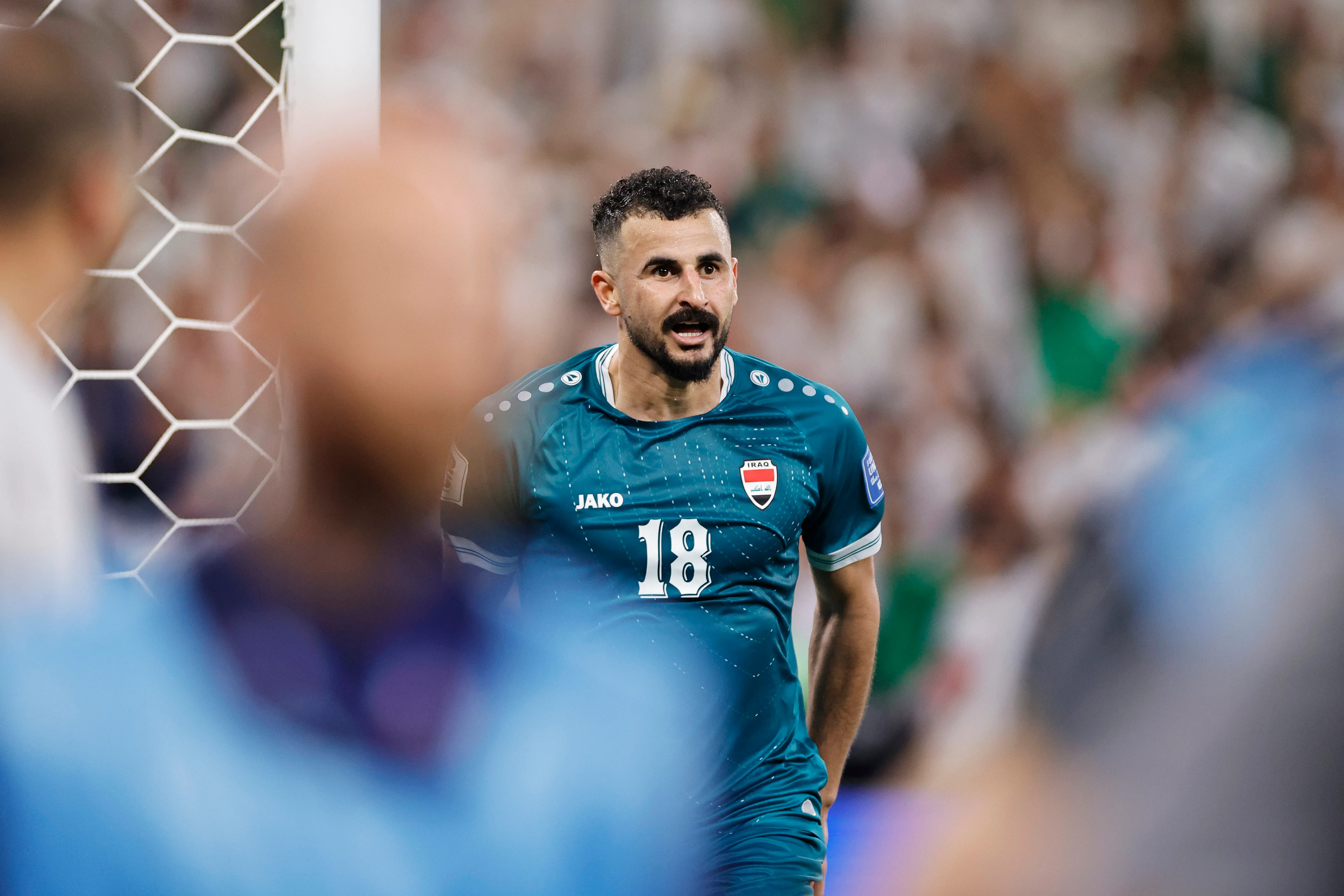 Aymen Hussein - Iraque. Foto: Rodrigo Oropeza/Getty Images