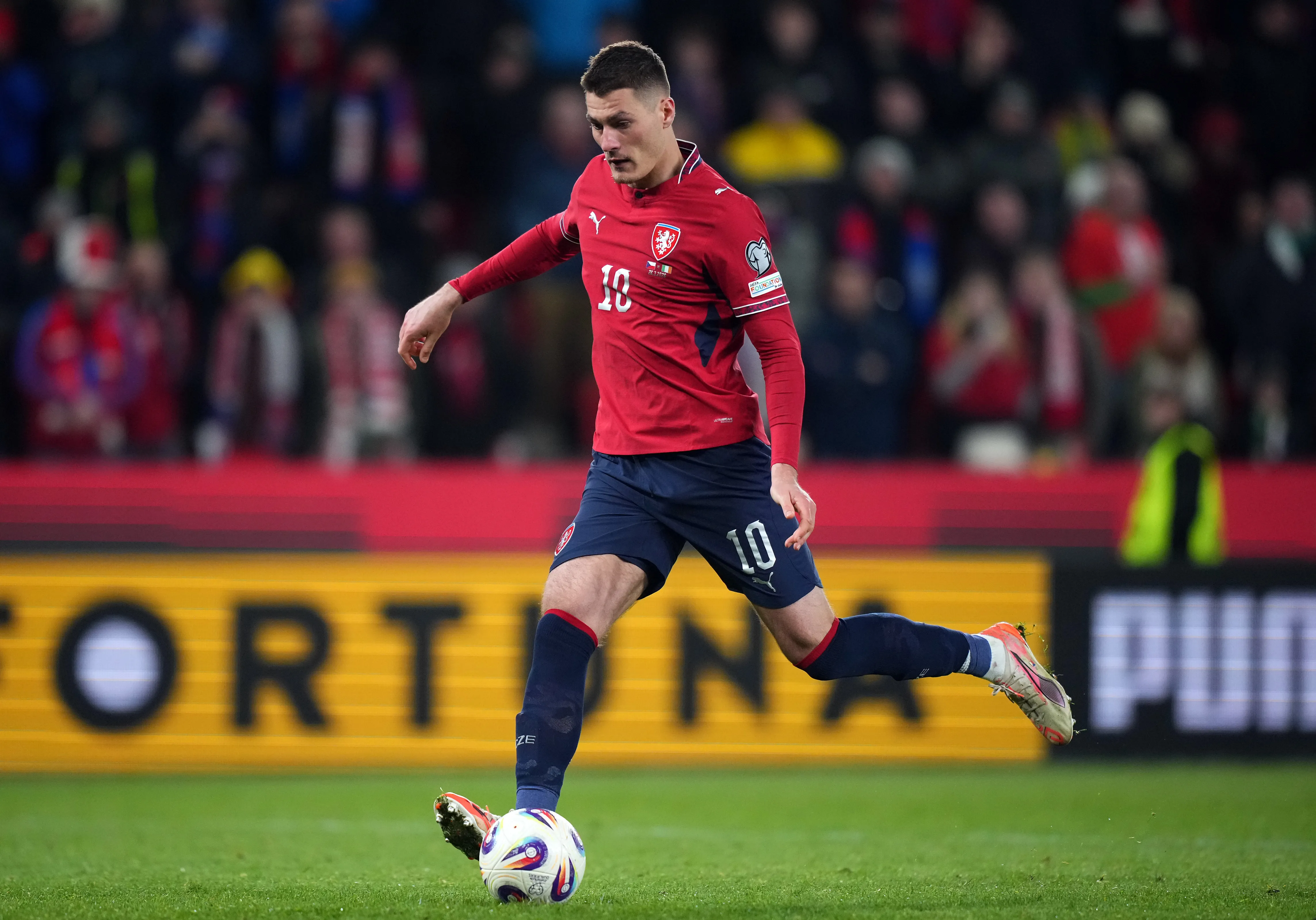 Patrik Schick - República Tcheca. Foto: Gabriel Kuchta/Getty Images