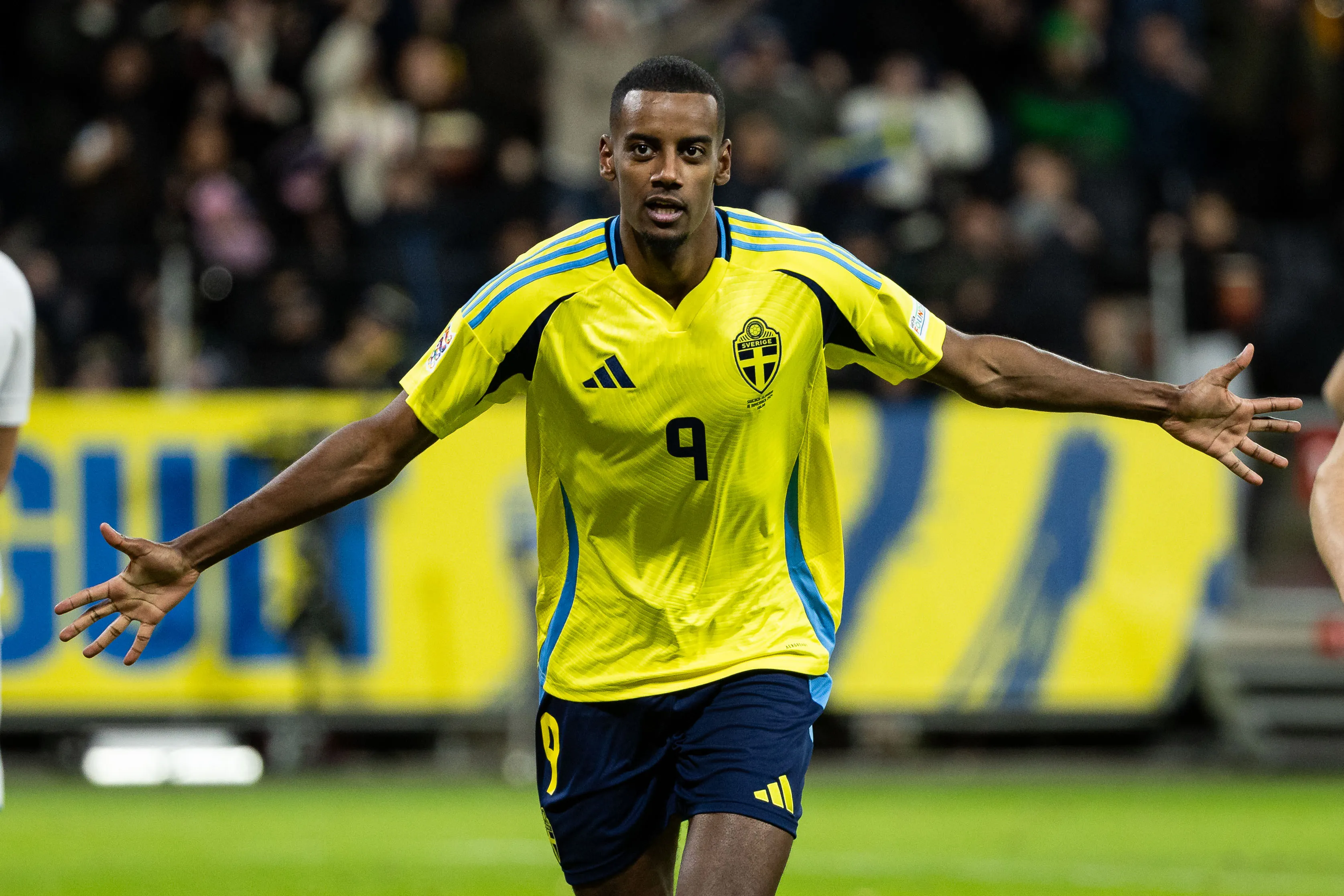 Alexander Isak - Suécia. Foto: Michael Campanella/Getty Images