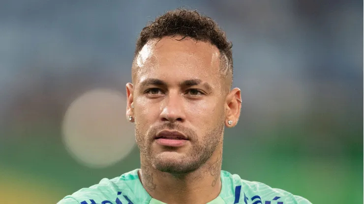Neymar Jr. jogador da Selecao Brasileira durante treino no estadio Arena Pantanal. Foto: Gil Gomes/AGIF