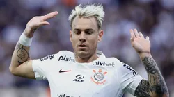 Roger Guedes jogador do Corinthians durante partida contra o America-MG no estadio Arena Corinthians pelo campeonato Copa do Brasil 2023. Foto: Marcello Zambrana/AGIF