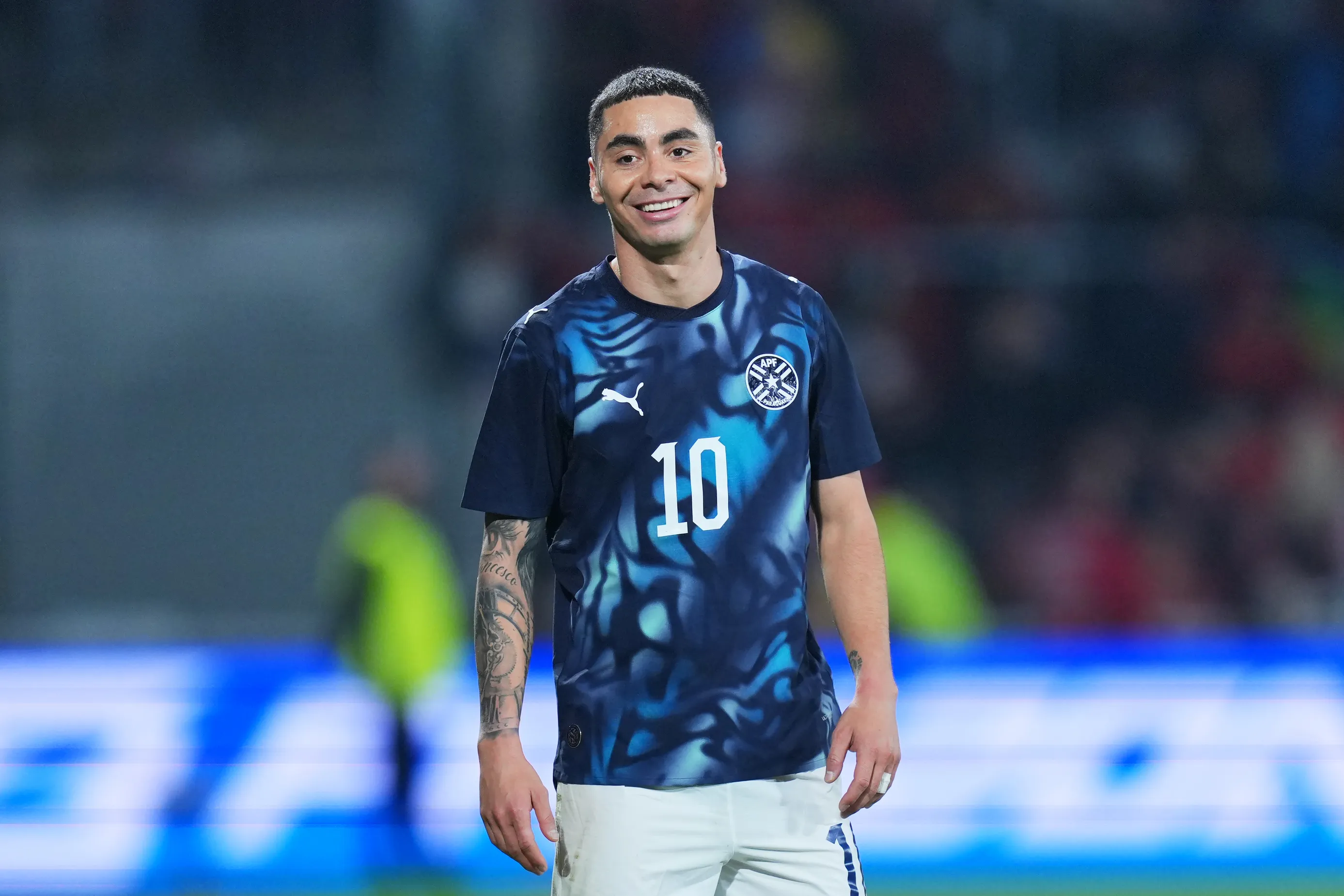Miguel Almirón - Paraguai. Foto: Franco Arland/Getty Images