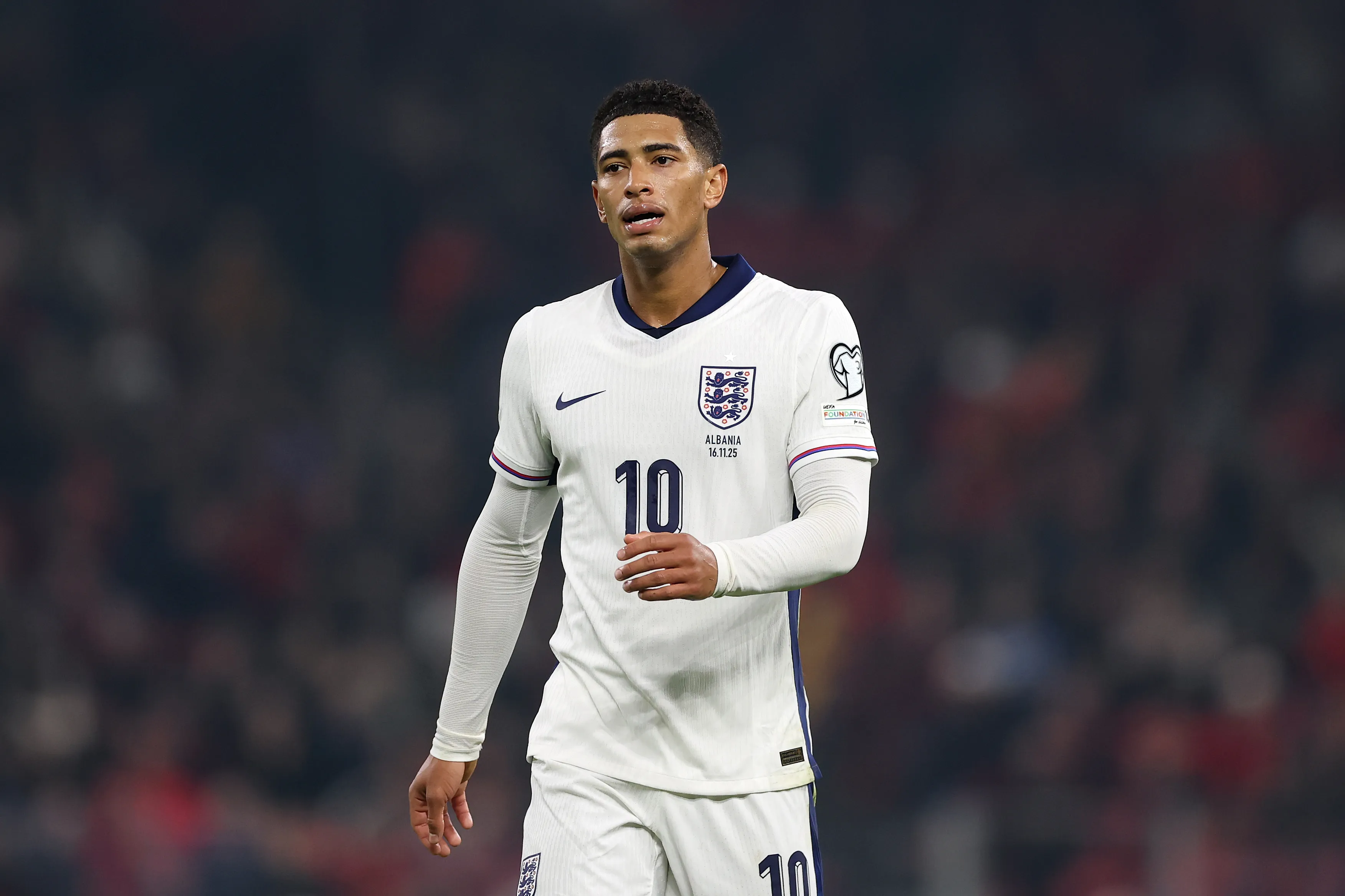Jude Bellingham - Inglaterra. Foto: Alex Pantling/Getty Images