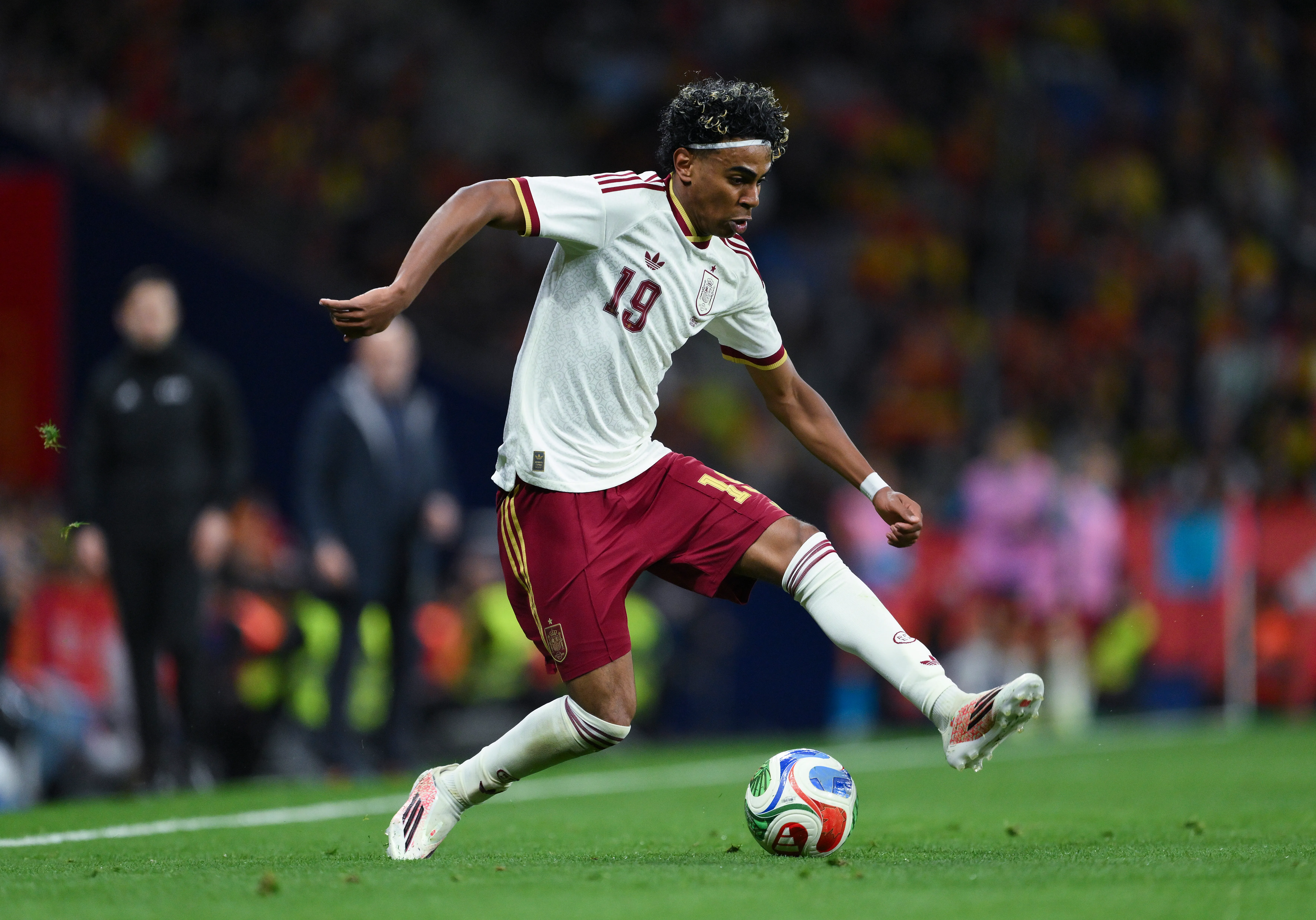 Lamine Yamal - Espanha. Foto: David Ramos/Getty Images