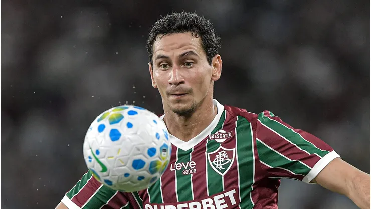 Ganso jogador do Fluminense durante partida contra o Flamengo no estadio Maracana pelo campeonato Brasileiro A 2026. Foto: Thiago Ribeiro/AGIF