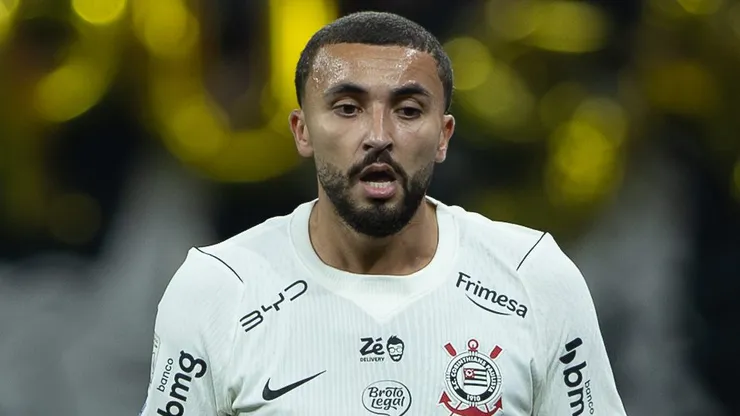 Zakaria Labyad jogador do Corinthians durante partida contra o Atlético-MG. Foto: Joisel Amaral/AGIF