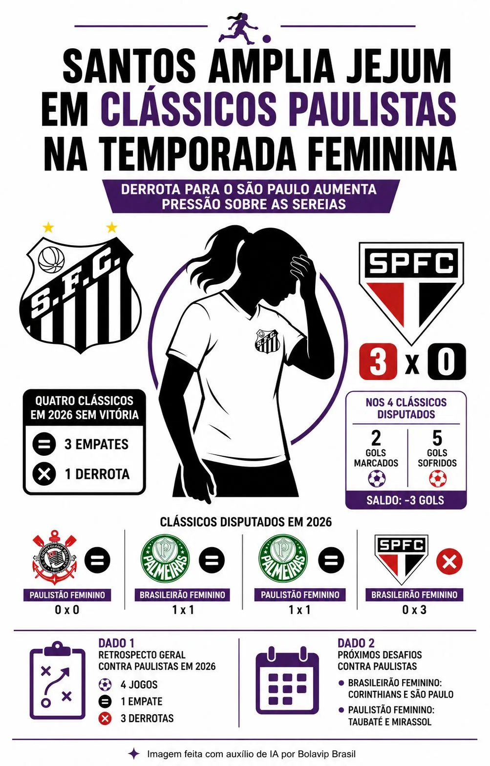 Infográfico gerado por Inteligência Artificial/Bolavip Brasil