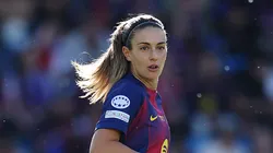 Alexia Putellas se despede do Barcelona. Foto: Alex Caparros/Getty Images