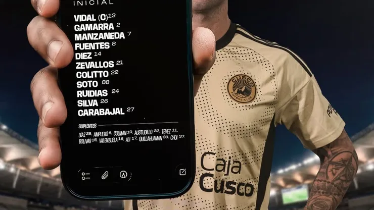 Foto: CUSCO FC/Instagram