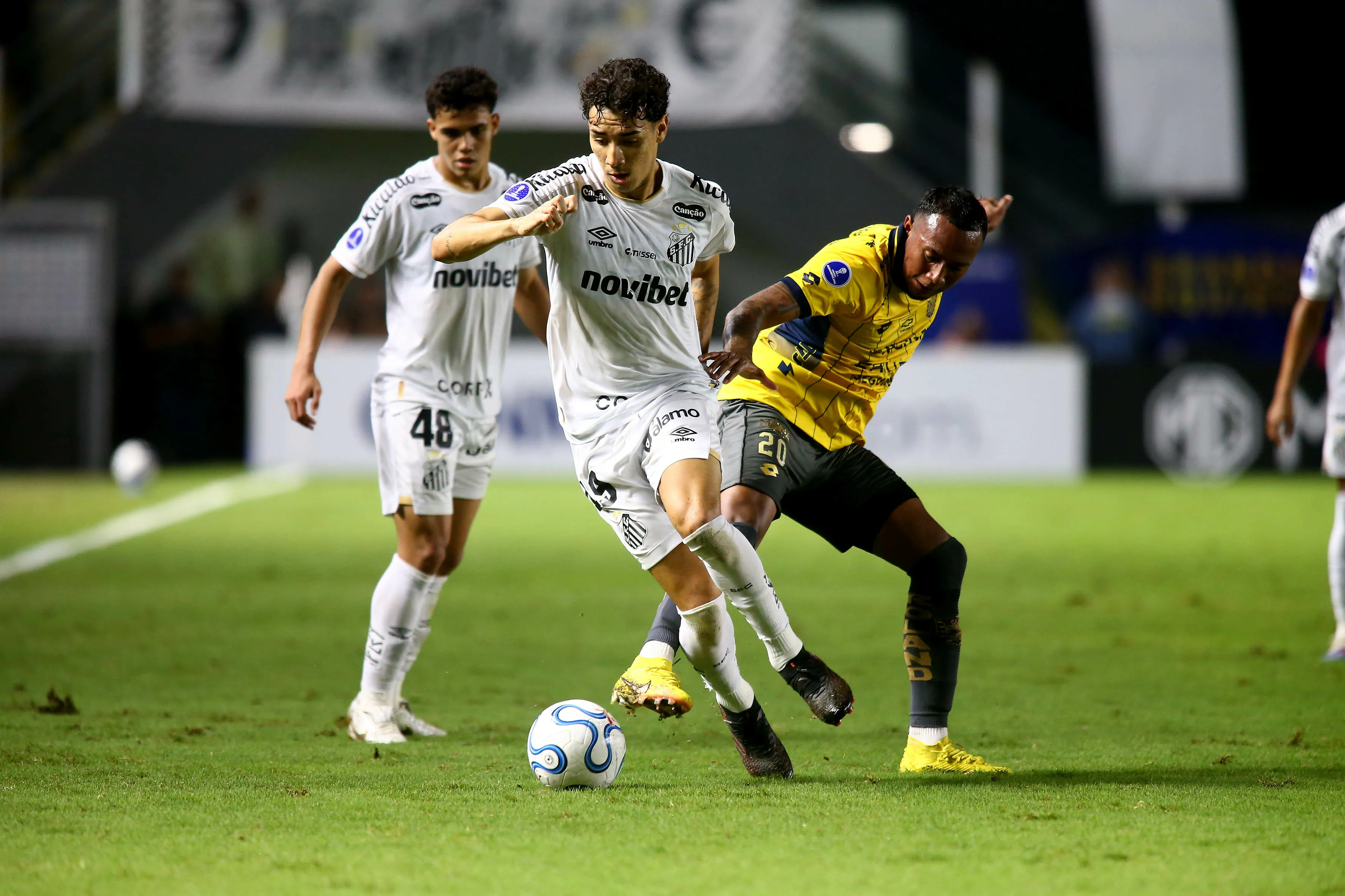 Santos x Deportivo Cuenca. Foto: Mauricio De Souza/AGIF