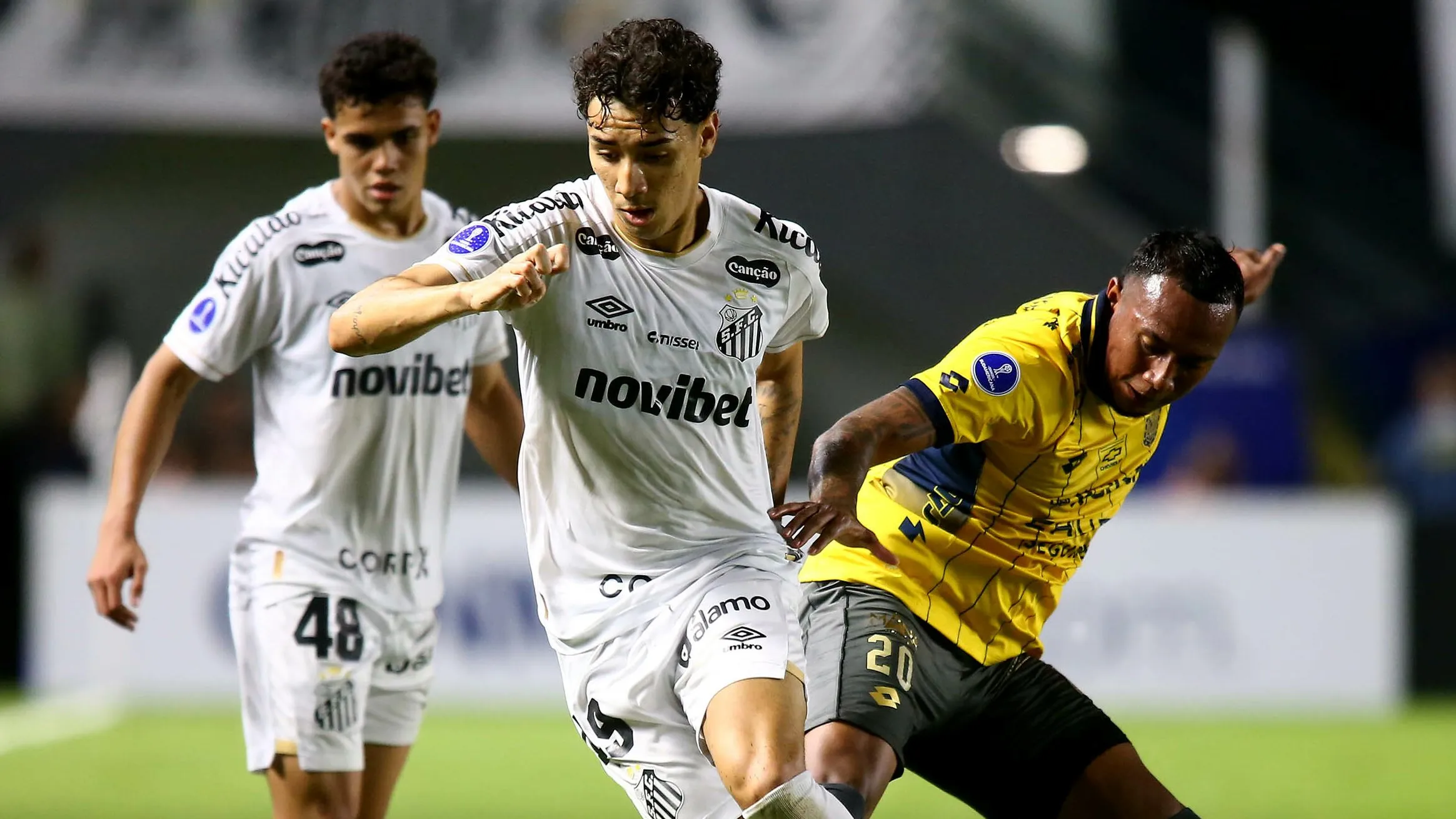 Santos x Deportivo Cuenca - Foto: Mauricio De Souza/AGIF.