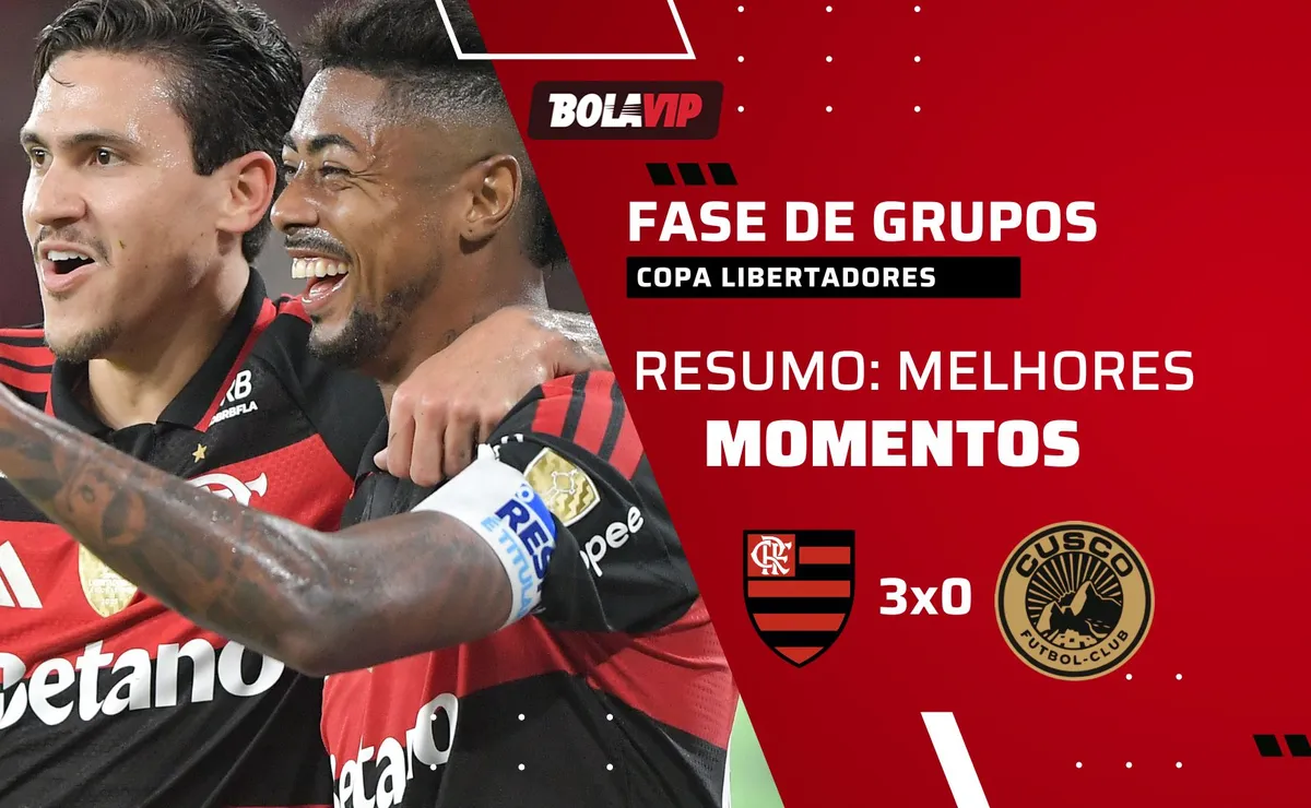 Flamengo x Cusco AO VIVO e GRÁTIS – 3 x 0 – Paquetá amplia de pênalti pela Libertadores