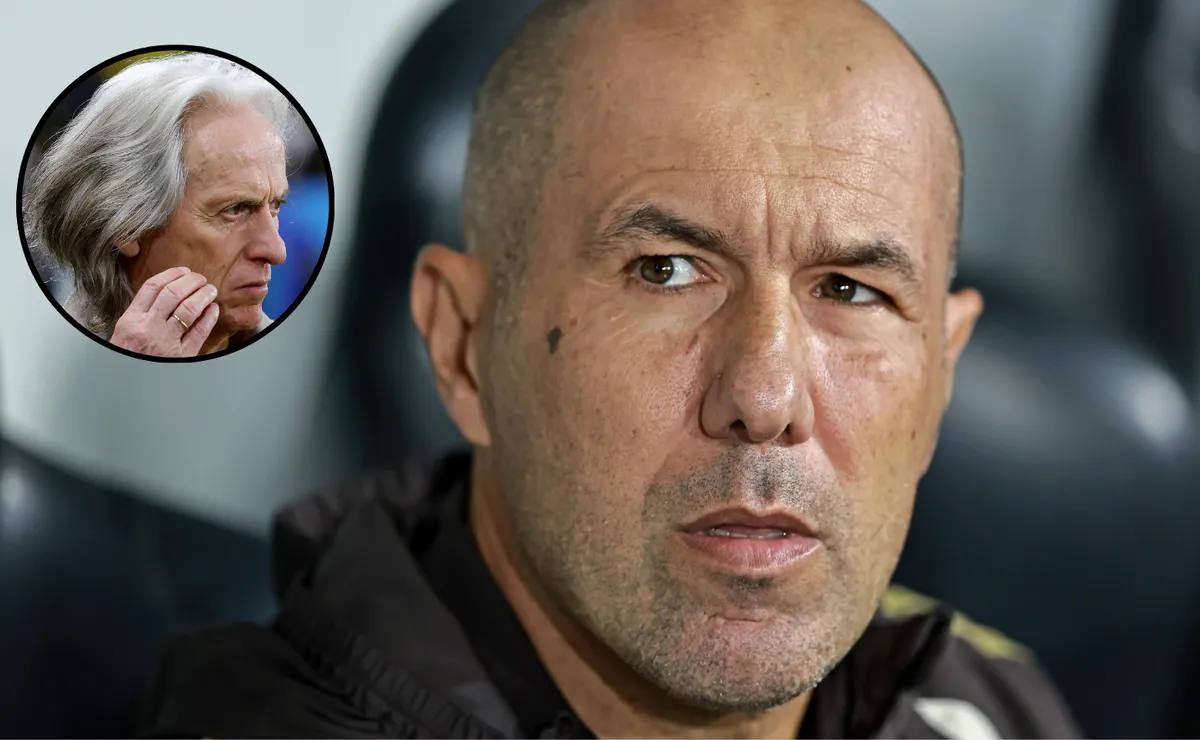 Leonardo Jardim é honesto ao falar sobre a presença de Jorge Jesus em jogo do Flamengo