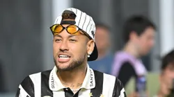 - Neymar jogador do Santos apos partida contra o Deportivo Cuenca