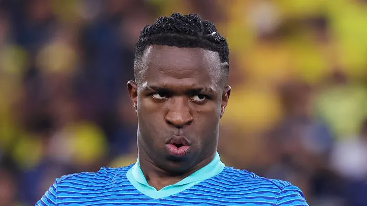 Vini pela Seleção. Foto: Franklin Jacome/Getty Images